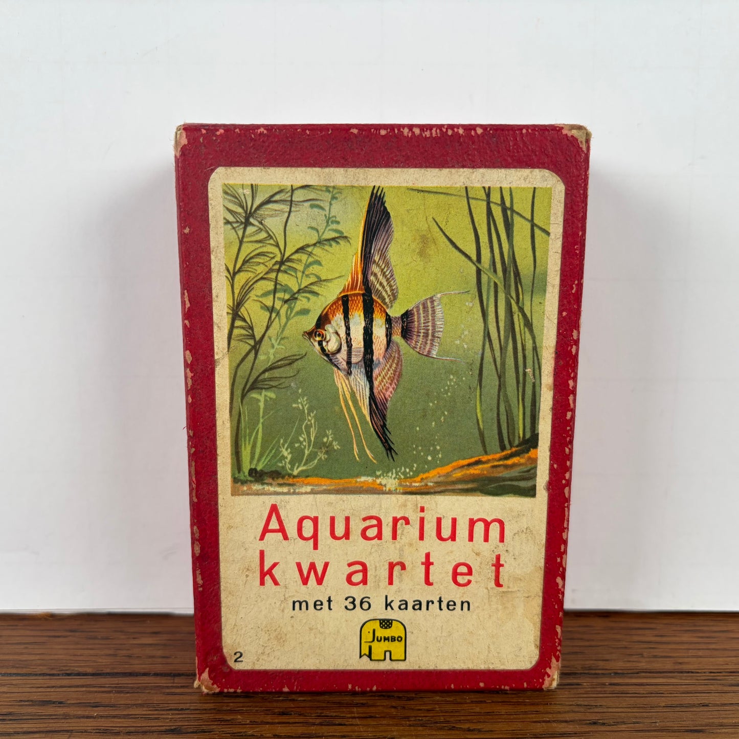 Vintage aquarium kwartet