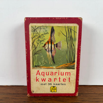 Vintage aquarium kwartet