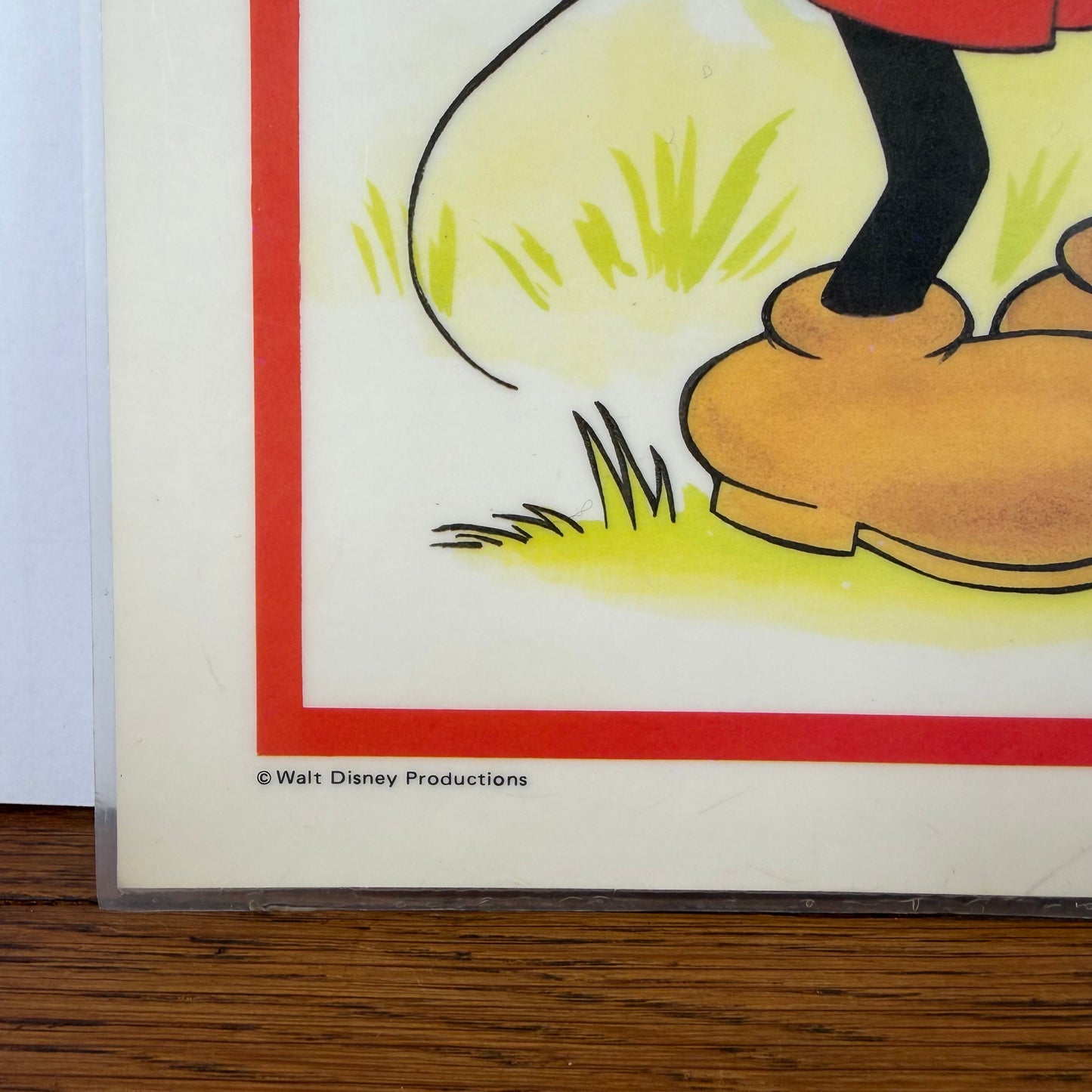 Vintage Disney placemat