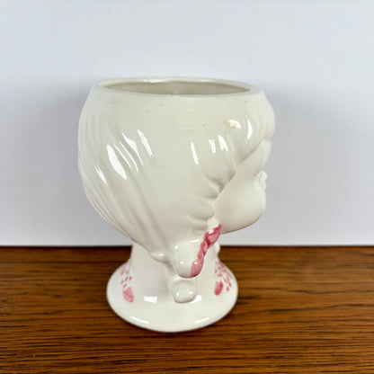 Bloempot meisjes hoofd