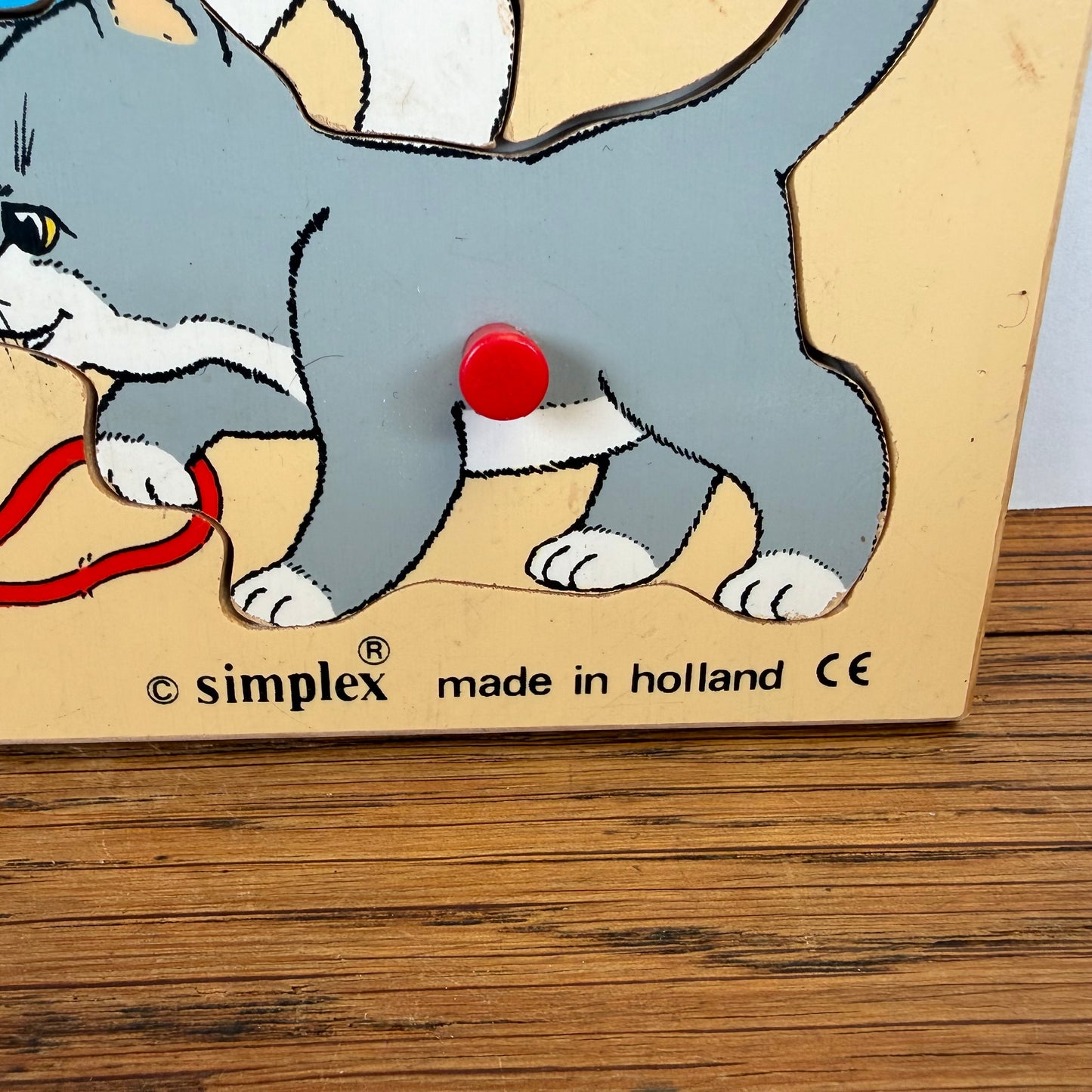 Vintage katten puzzel