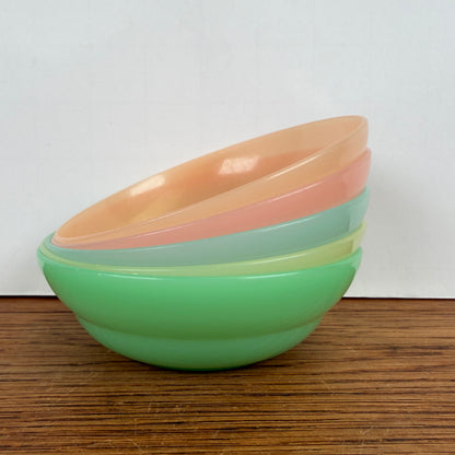 Vintage tupperware schaaltjes pastel