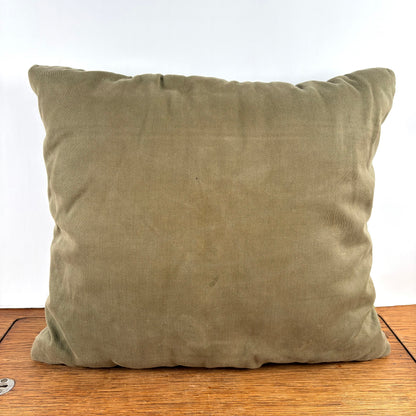 Vintage kussen met rozen
