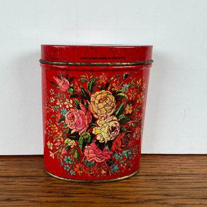 Mini rood blikje thee