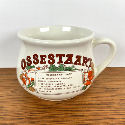 Vintage soepkom Ossestaart