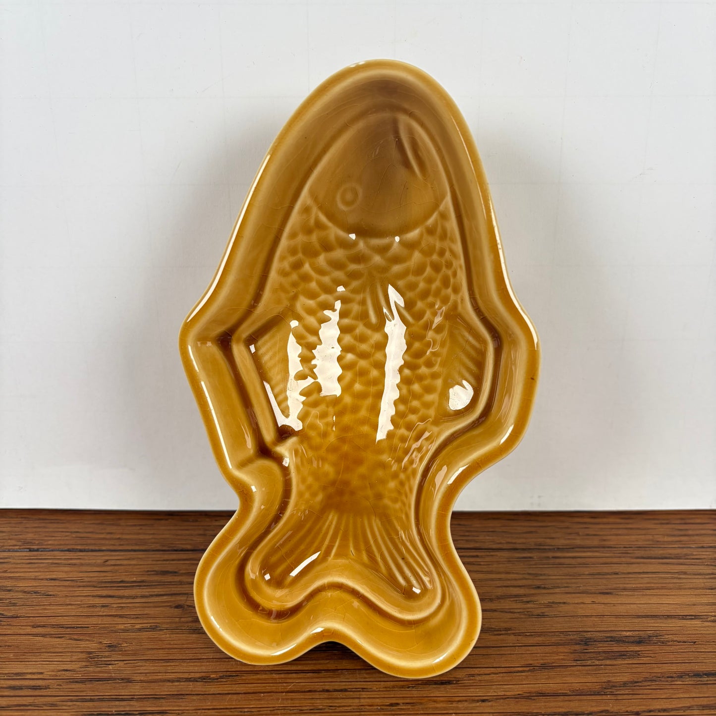 Vintage puddingvorm vis klein