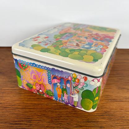 Vintage Verkade blik kermis