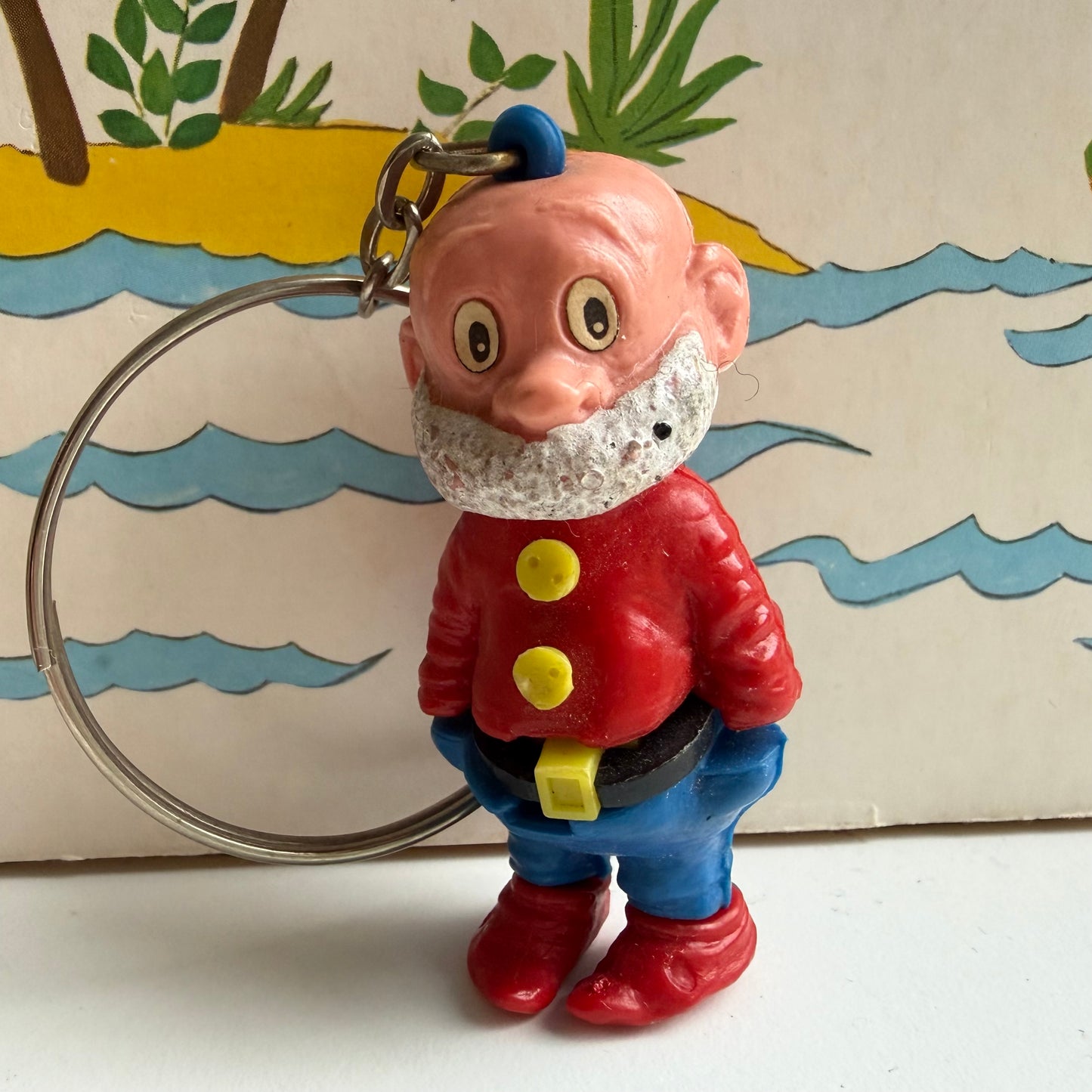 Vintage sleutelhanger Paulus de boskabouter