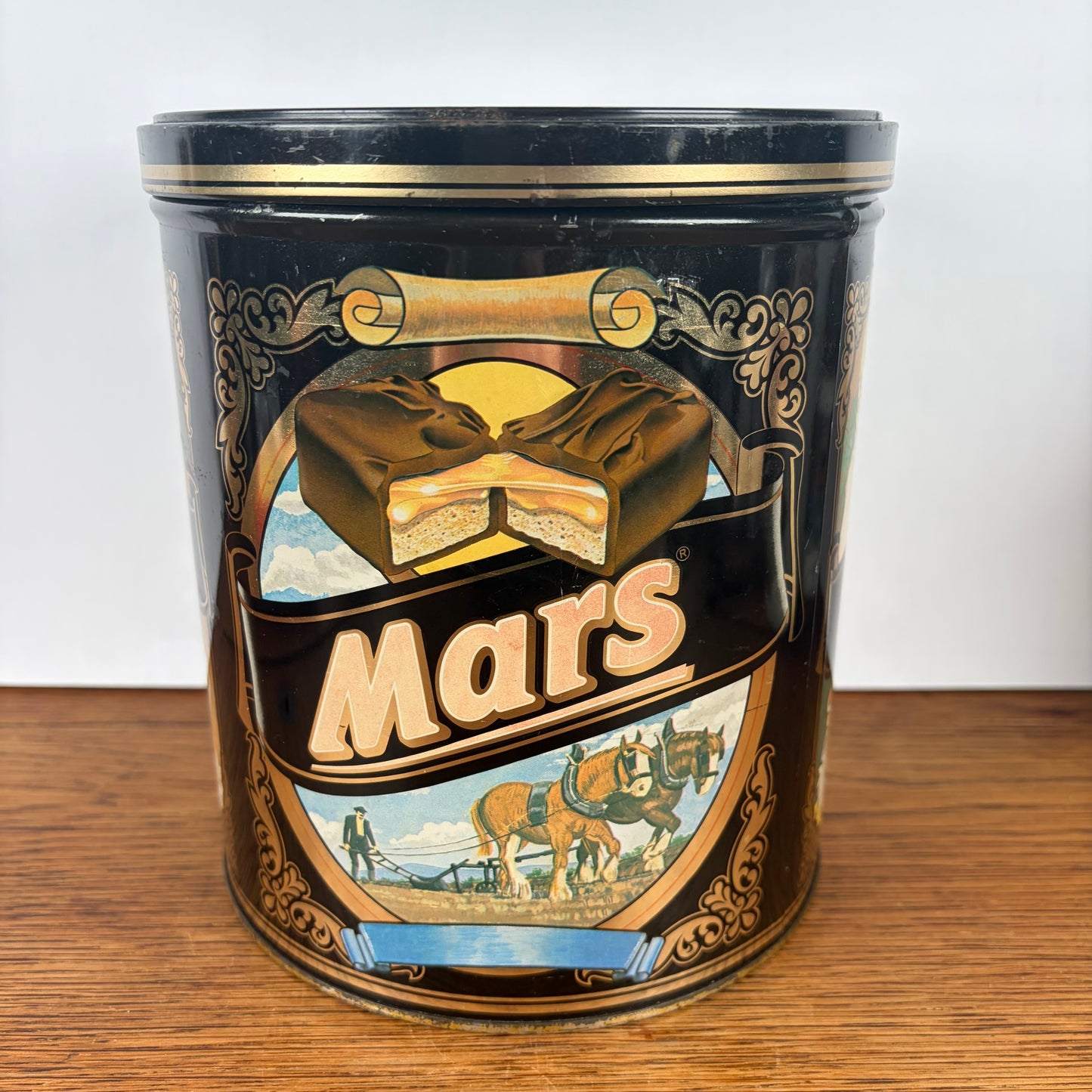 Vintage blik Mars
