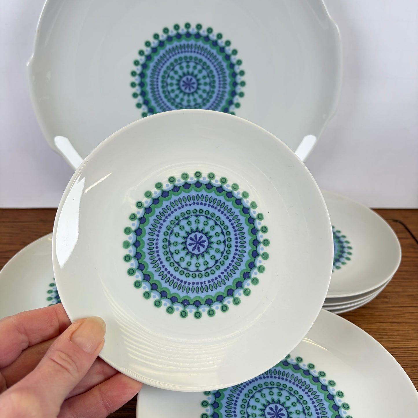 Vintage gebakstel Winterling