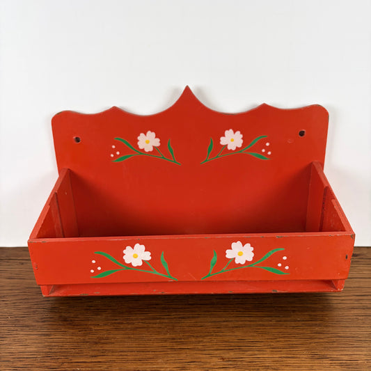 Vintage houten kruidenrekje