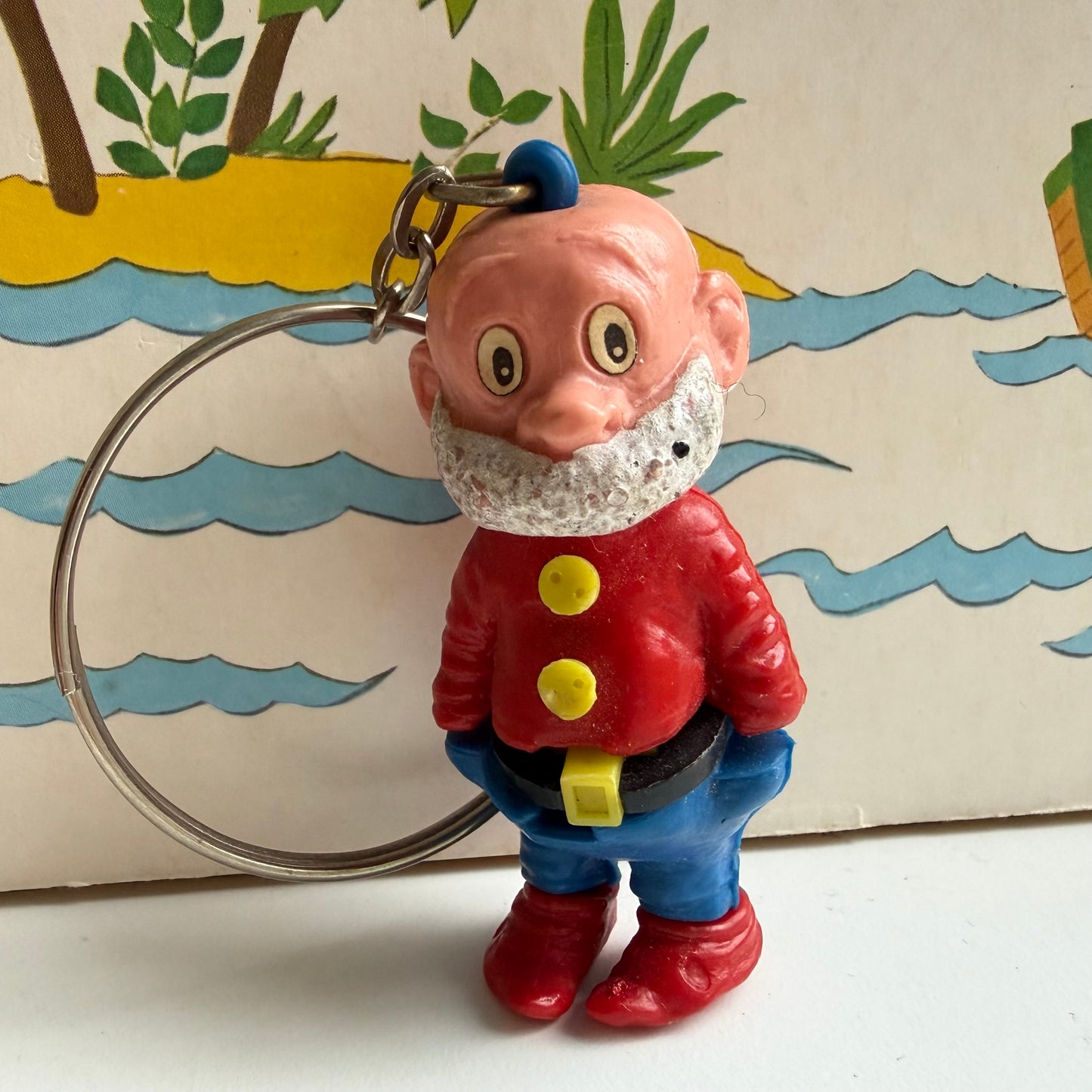 Vintage sleutelhanger Paulus de boskabouter