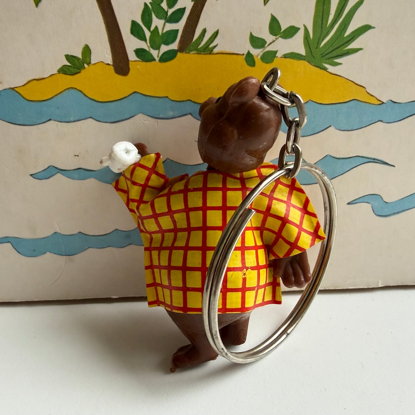 Vintage sleutelhanger Olivier B Bommel