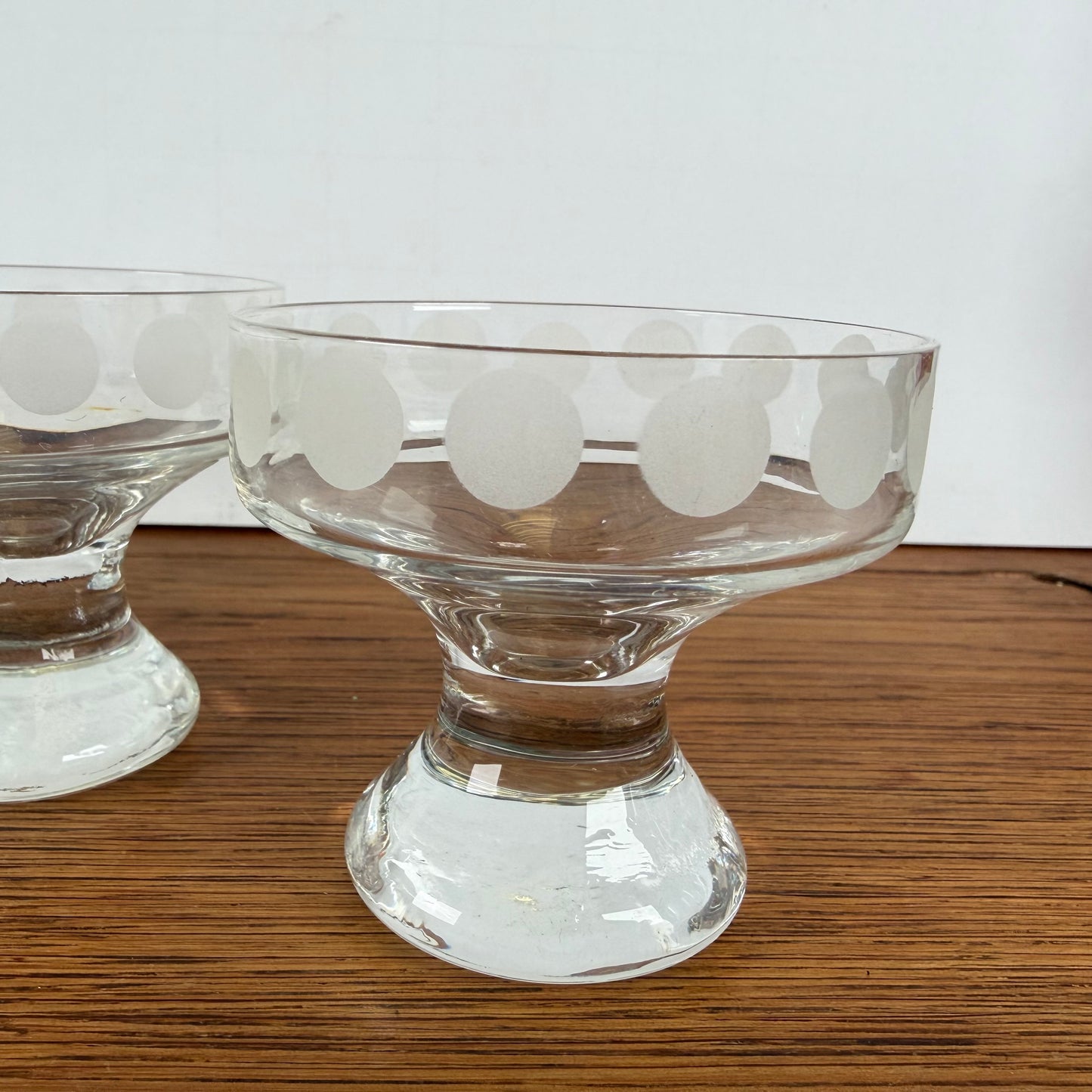 Vintage likeur glaasjes Ingrid Glass