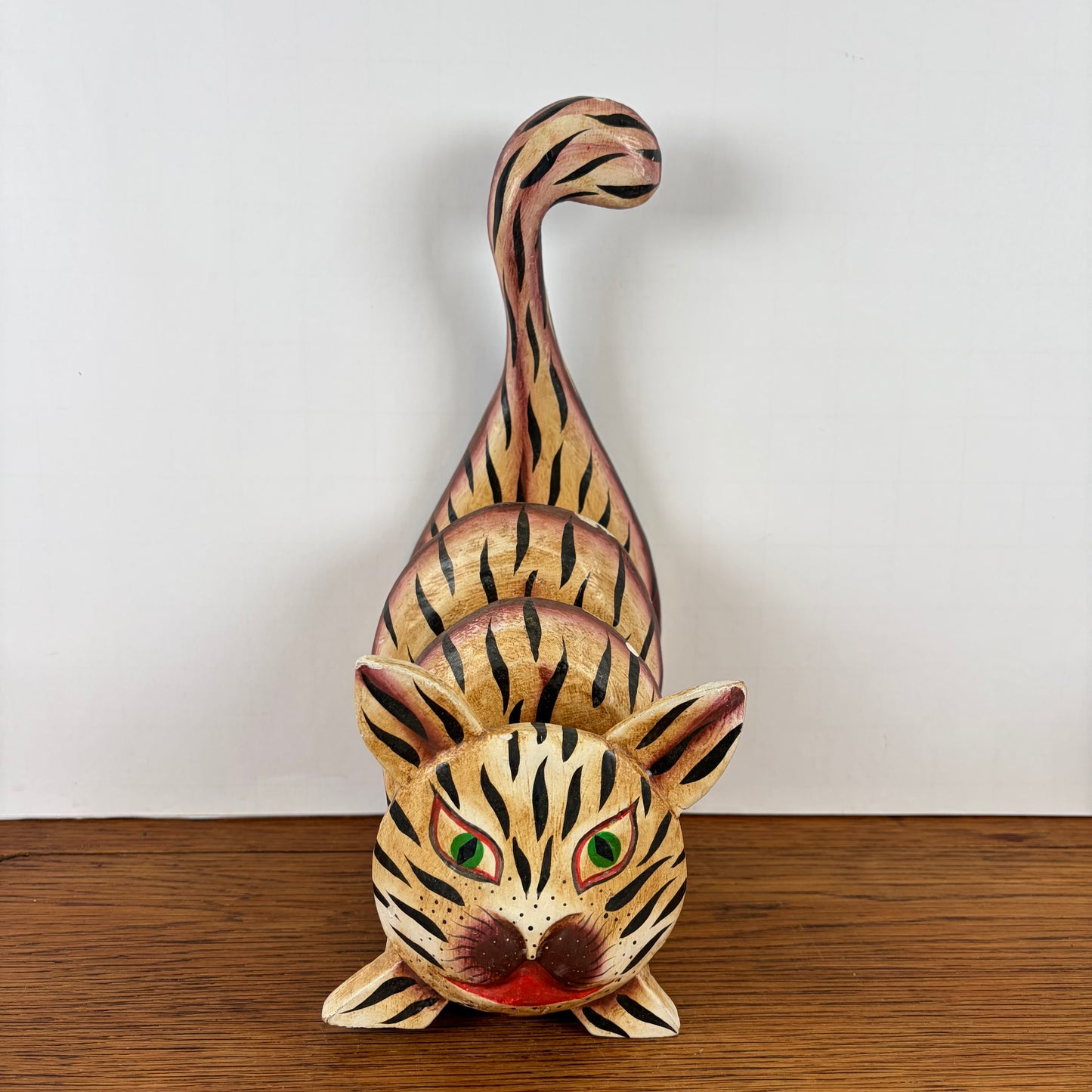 Vintage brievenhouder kat