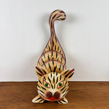 Vintage brievenhouder kat
