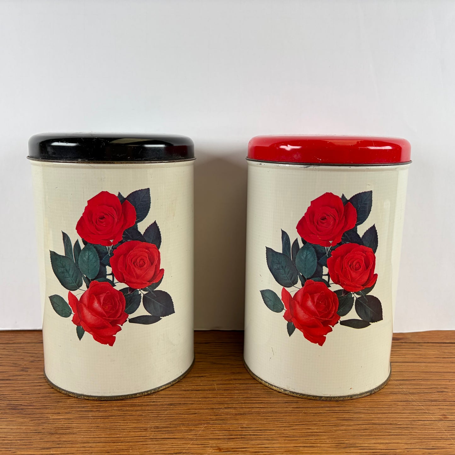 Vintage blikken rozen Tomado