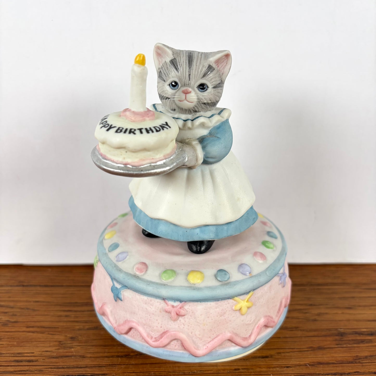 Vintage muziekdoosje Kitty Cucumber