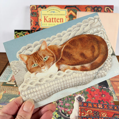 Katten wenskaarten 1992