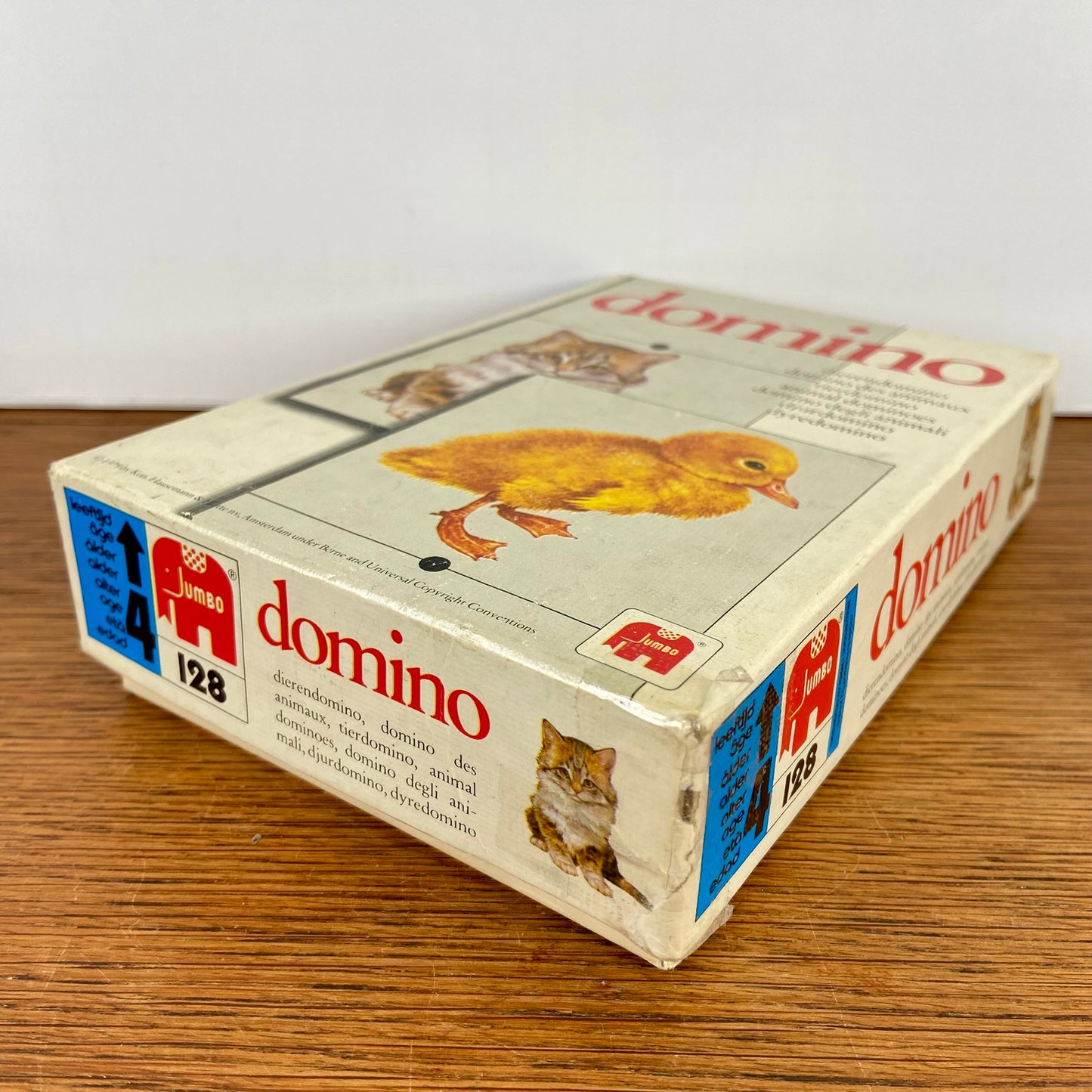 Vintage domino dieren