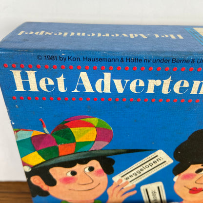 Vintage advertentiespel 1981