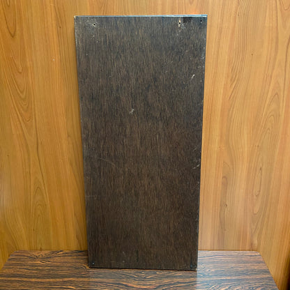 Vintage houten letterbak