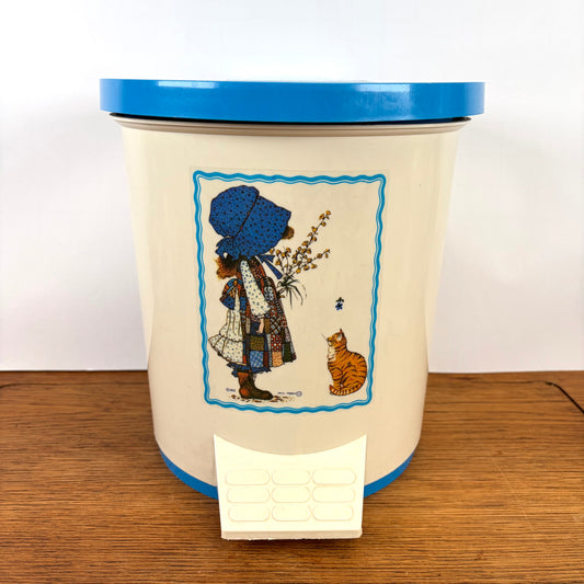 Vintage prullenbak Holly Hobbie
