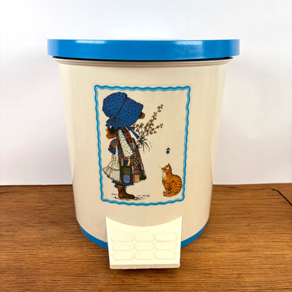 Vintage prullenbak Holly Hobbie