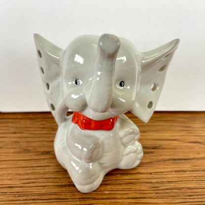Vintage oorbellen houder olifant
