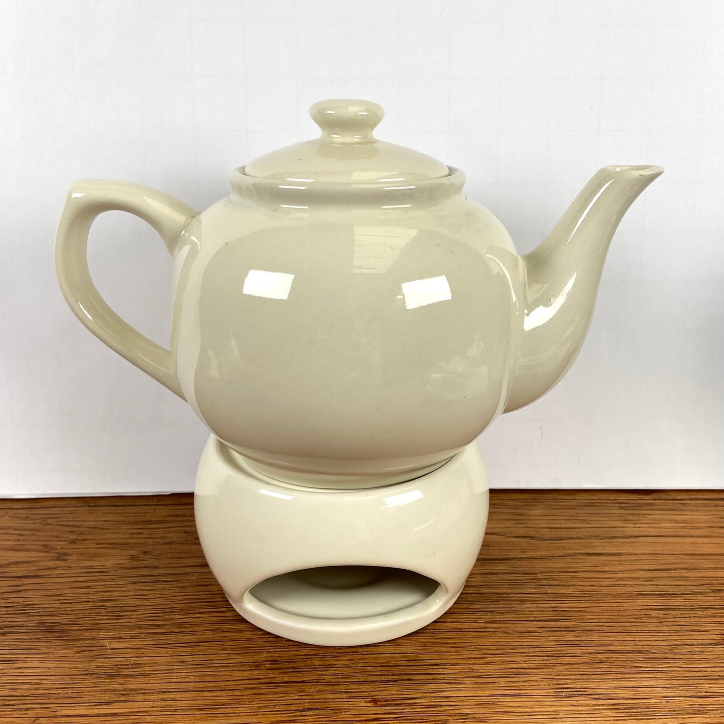 Theepot met theelicht katten