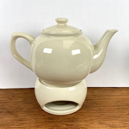 Theepot met theelicht katten