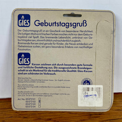Vintage kaarsjes kattten