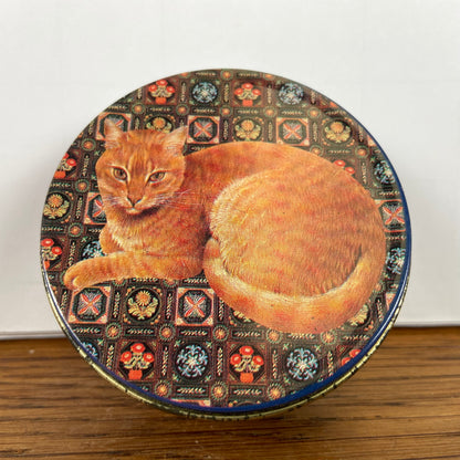 Klein blikje rode kat