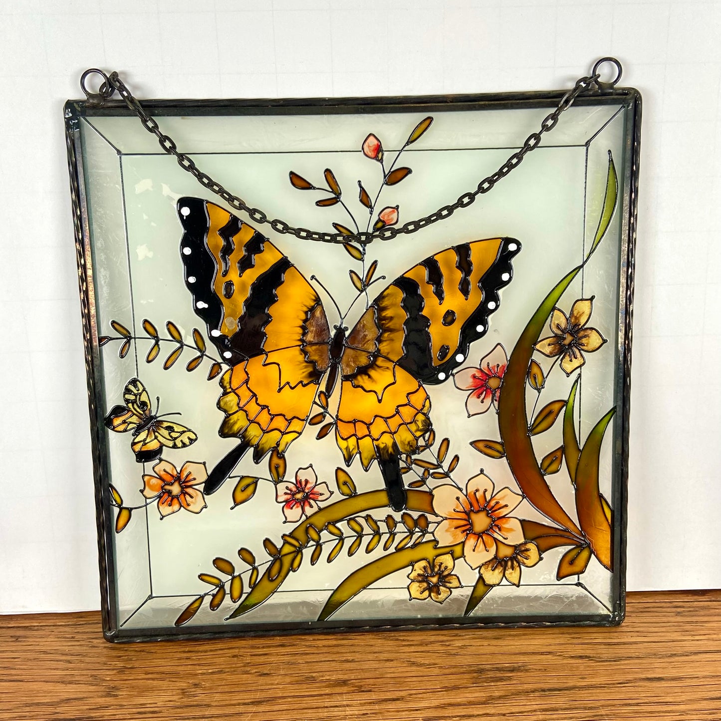 Vintage raamhanger vlinder