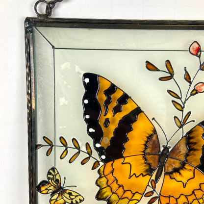 Vintage raamhanger vlinder