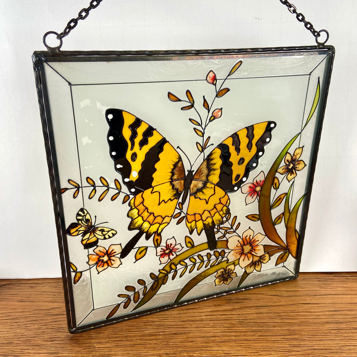 Vintage raamhanger vlinder