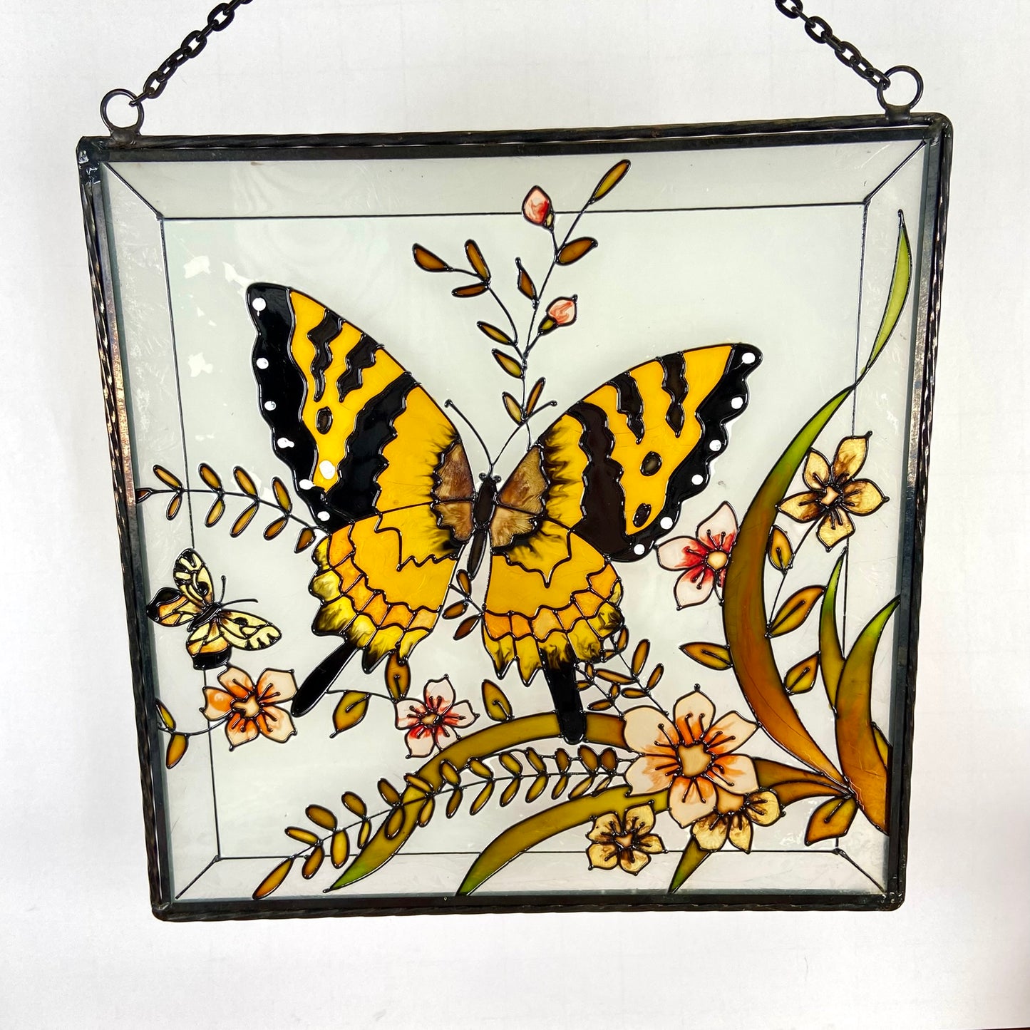 Vintage raamhanger vlinder