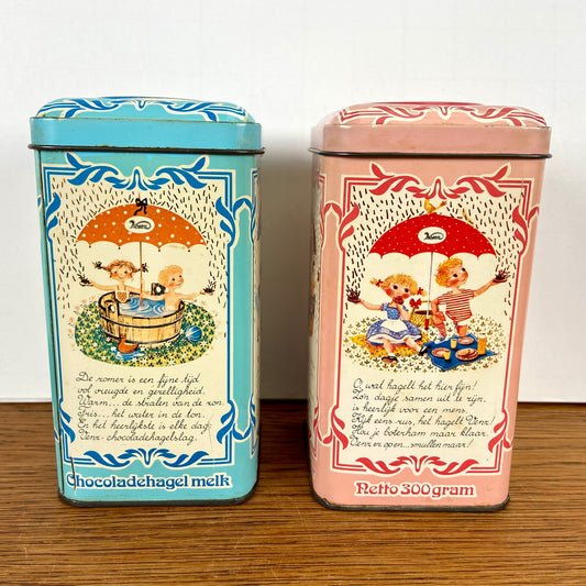 2 vintage Venz blikjes