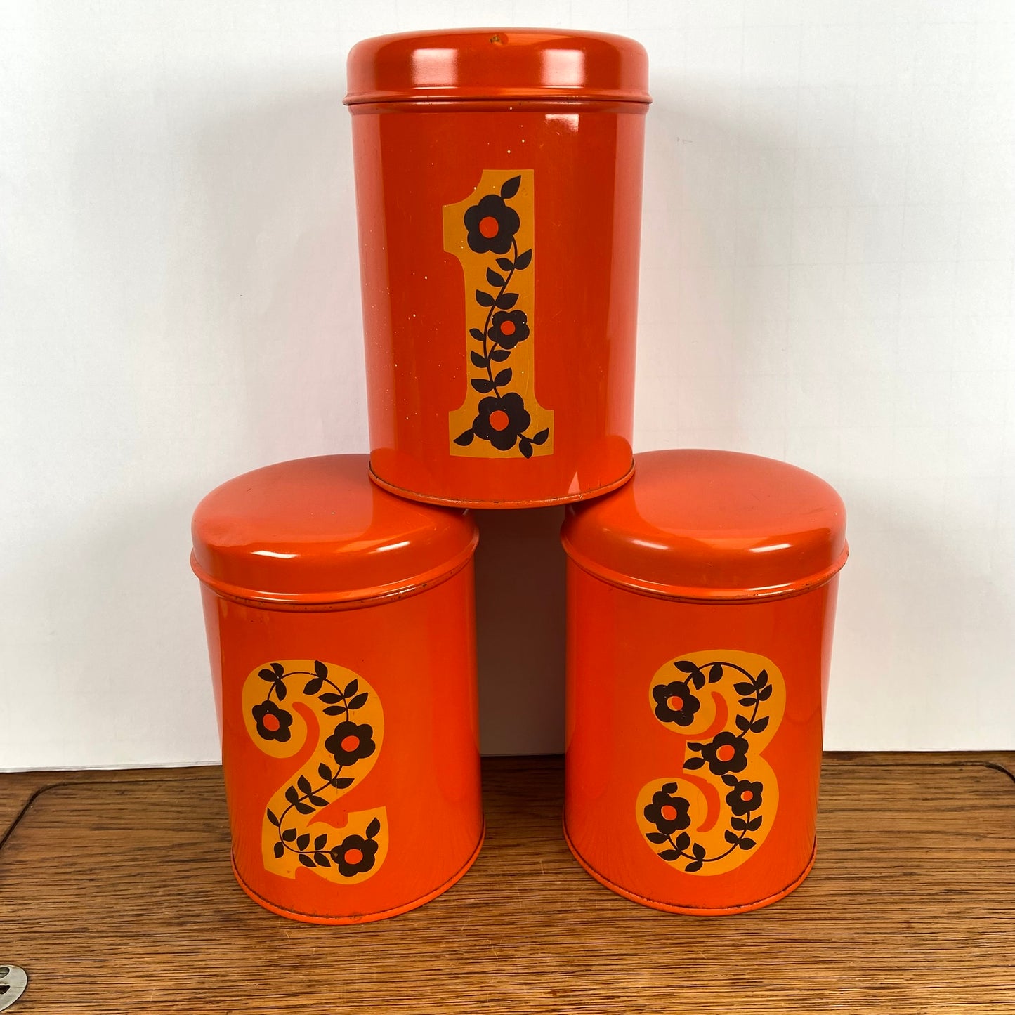 Set van 3 Brabantia blikken 123