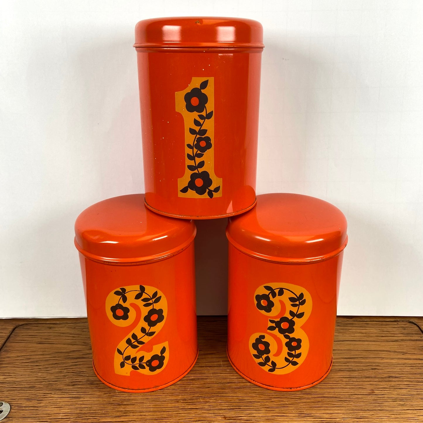 Set van 3 Brabantia blikken 123
