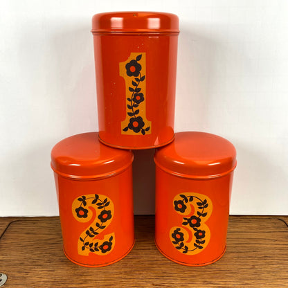 Set van 3 Brabantia blikken 123