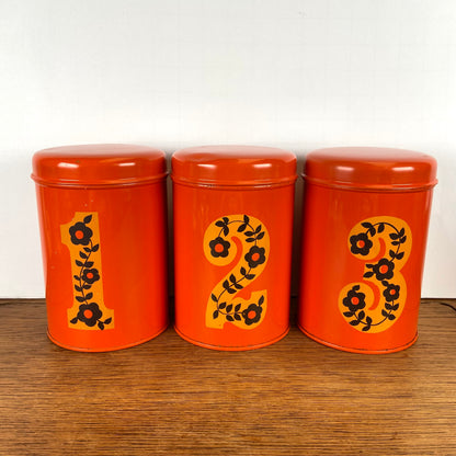 Set van 3 Brabantia blikken 123