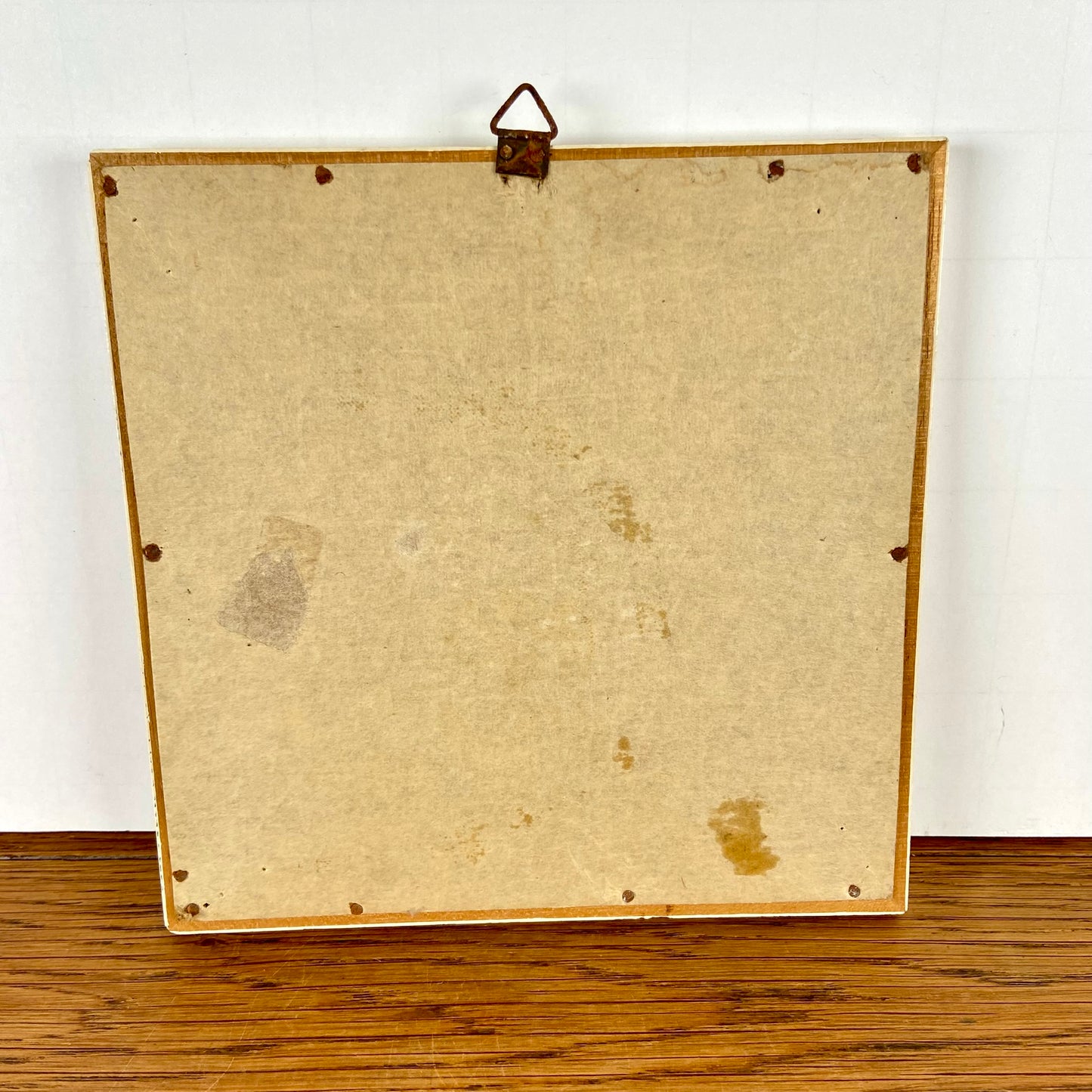 Vintage schilderij vis