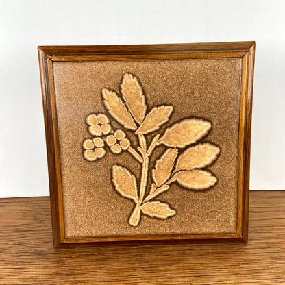 Vintage houten planten tafeltje