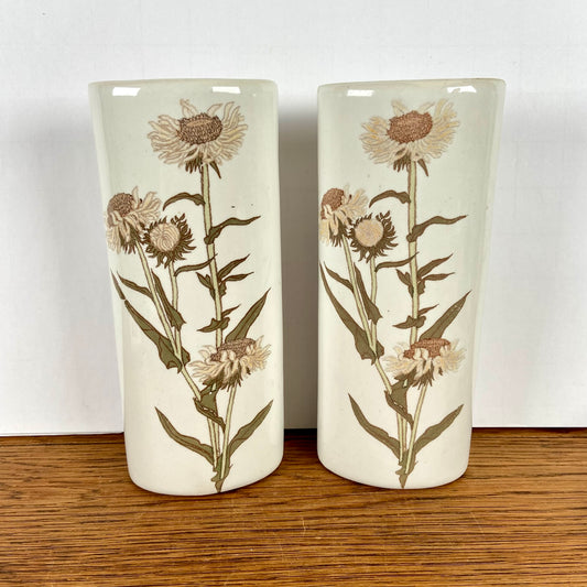 Set van 2 vintage radiator bakjes