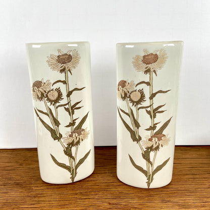 Set van 2 vintage radiator bakjes