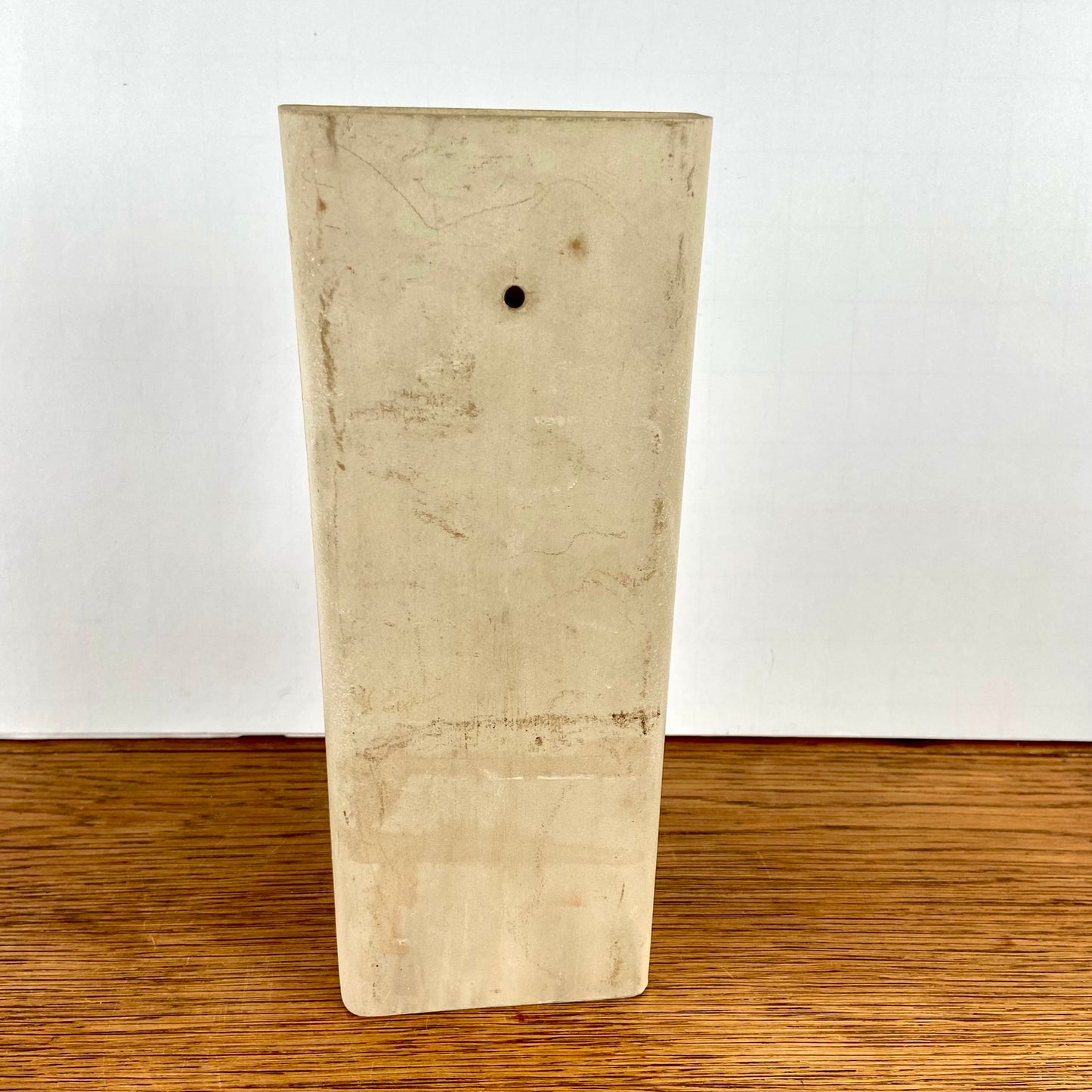 Vintage radiatorbakje blauwe bloem