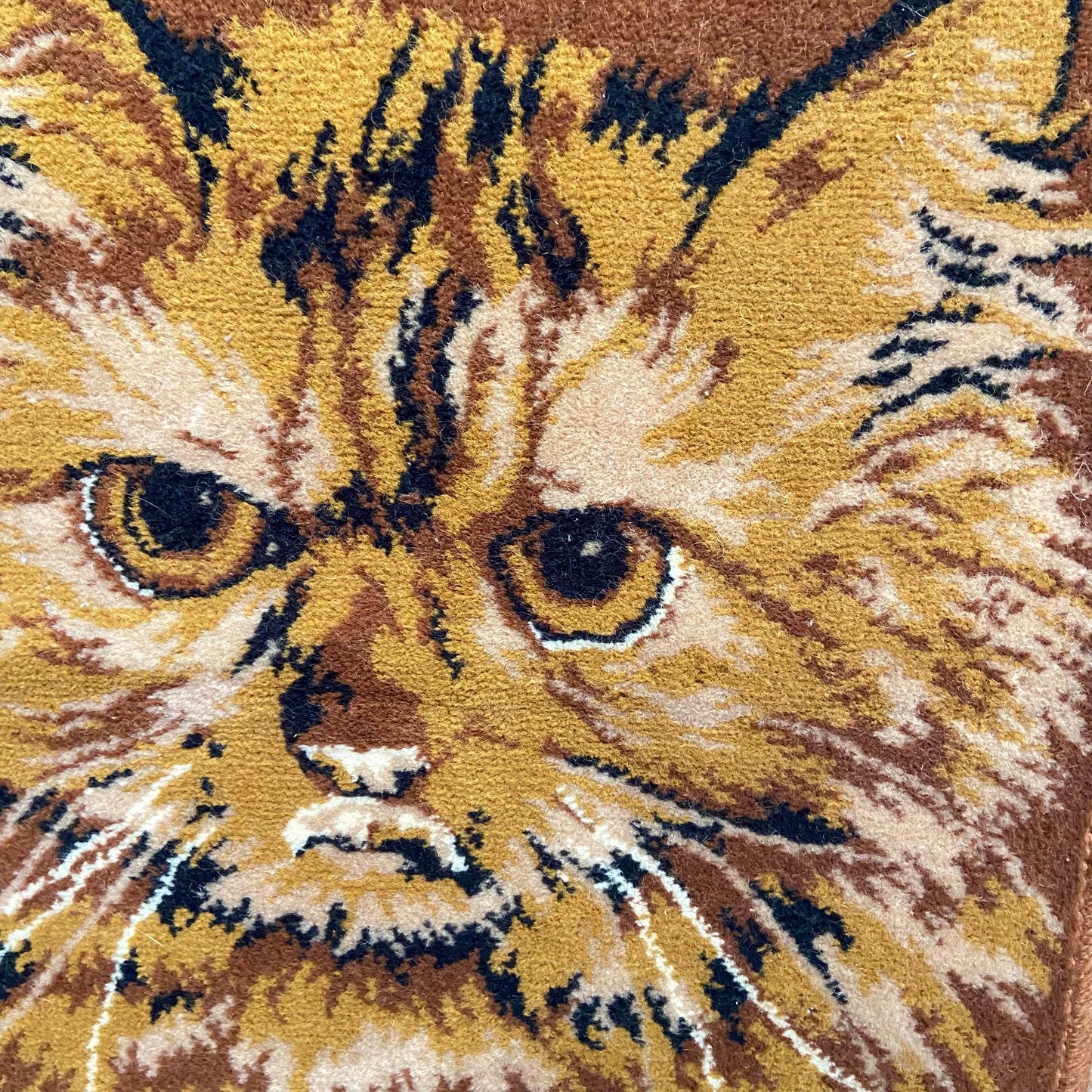 Vintage wandkleed kat