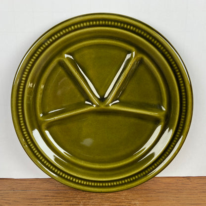 Vintage gourmet borden groen