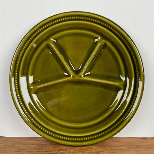 Vintage gourmet borden groen
